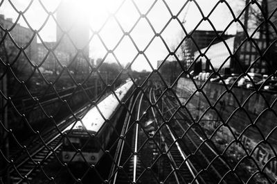 Close-up of chainlink fence