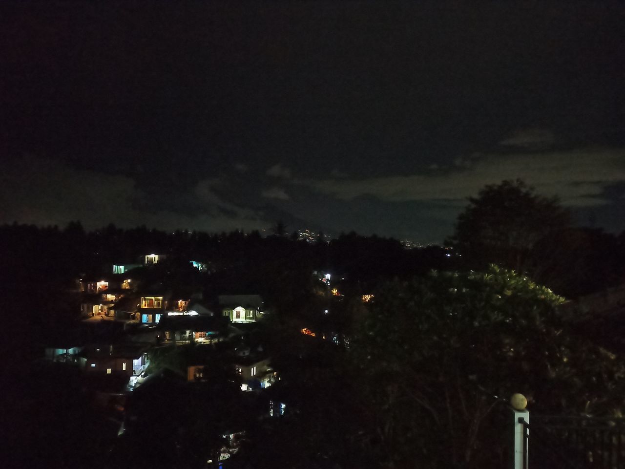 night, darkness, illuminated, sky, tree, no people, light, nature, plant, architecture, evening, dusk, building exterior, city, outdoors, cloud, built structure, dark