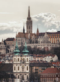 View of buildings in city