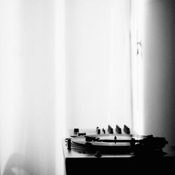 Still life turntable vinyl monochrome