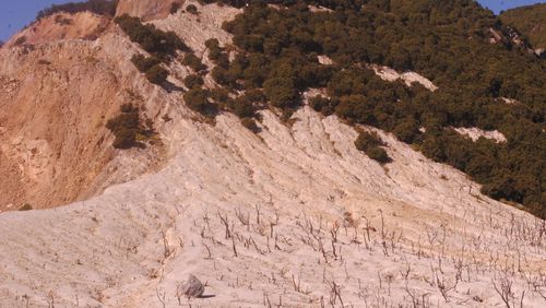 View of rock formations