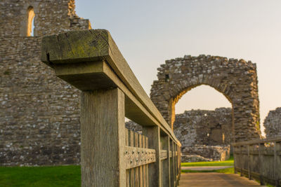 Old ruin building