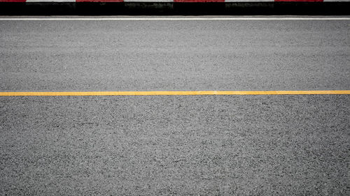 Full frame shot of empty road