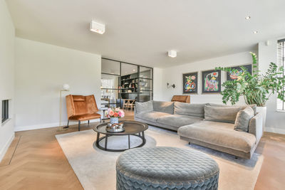 Interior of modern living room