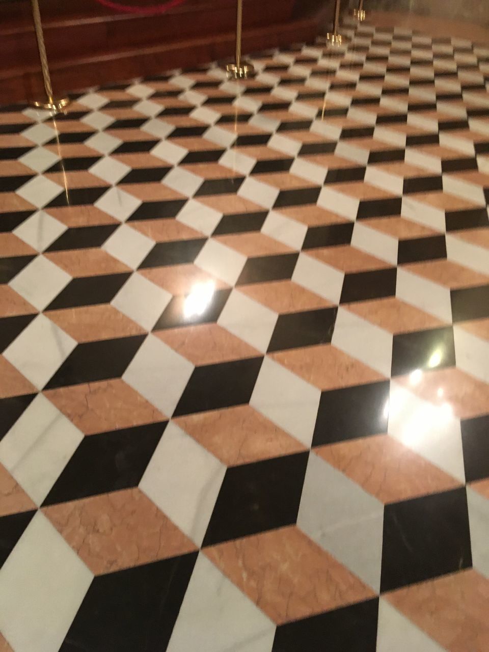 VIEW OF TILED FLOOR