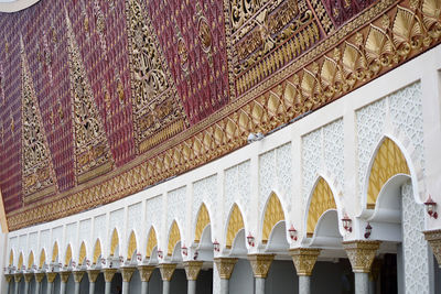 Low angle view of ornate building