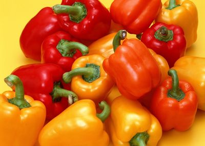 Close-up of bell peppers