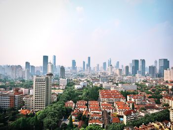 Cityscape against sky