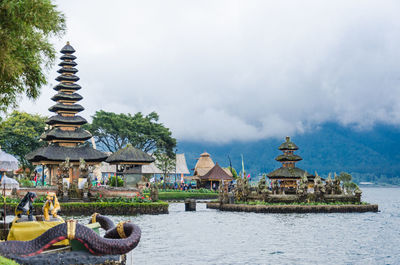 A pagida shape temple in bali indonesia.