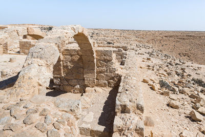 View of rock formation