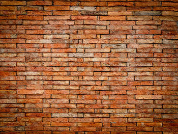 Full frame shot of brick wall