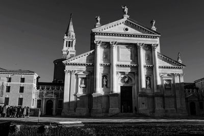 Low angle view of church
