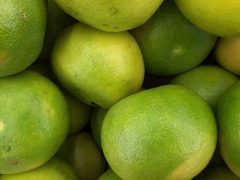 Full frame shot of oranges in market