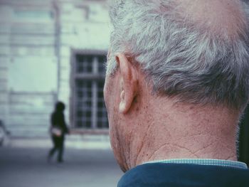 Close-up of woman