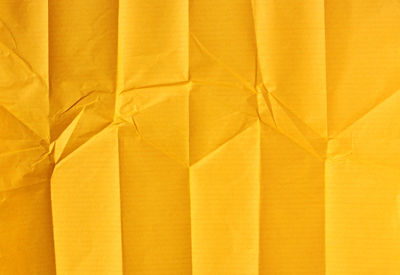 Full frame shot of yellow paper