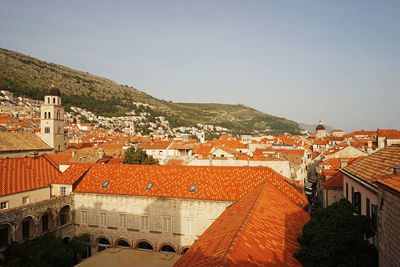 Exterior architecture and decoration at dubrovnik, croatia