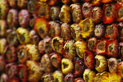 Full frame shot of market stall for sale