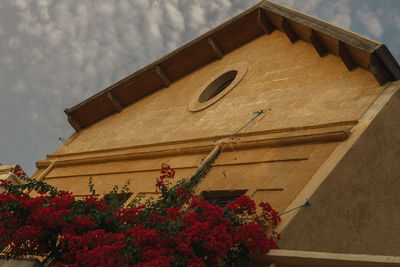 Low angle view of building against the sky