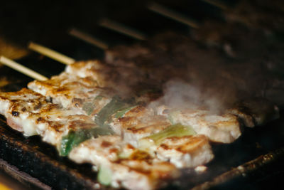 Close-up of food in plate