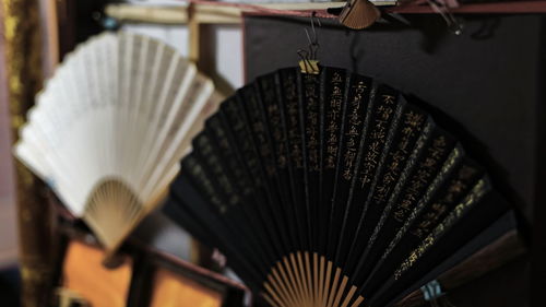 1573 pair of unfolded-painted-paper hand fans for sale.   shuyuanmen calligraphy street-xi'an-china.