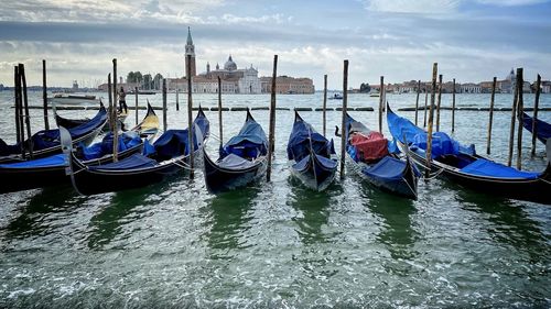 Boats in grand canal