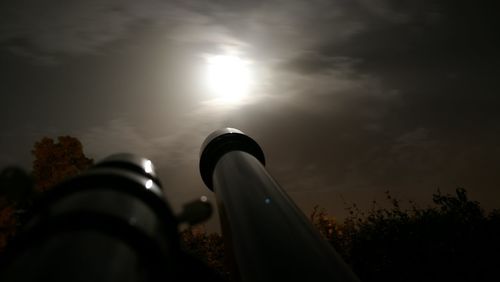 Close-up of sky at sunset