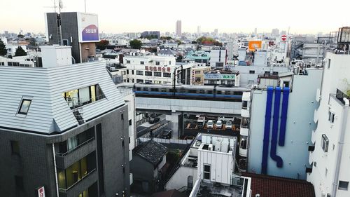 Aerial view of cityscape