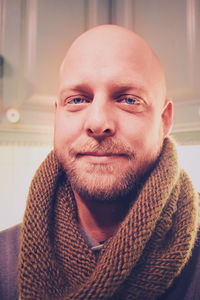 Portrait of smiling man