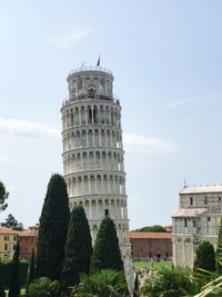 Tower of building against sky
