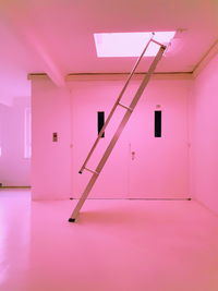 Ladder in room