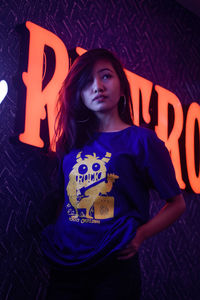 Portrait of a young woman