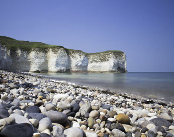 Rocks on shore
