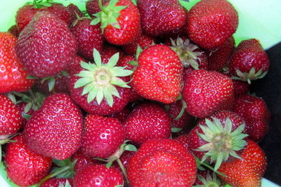 Close-up of strawberries