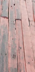 Full frame shot of old wooden wall