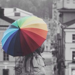 Close up of umbrella