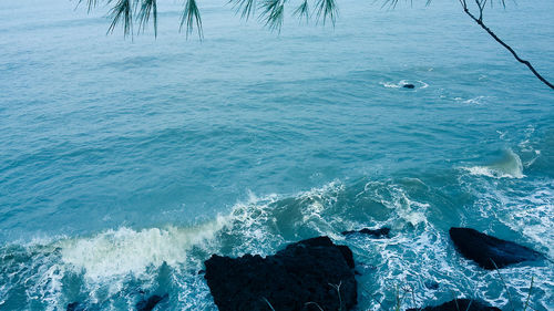 Scenic view of sea