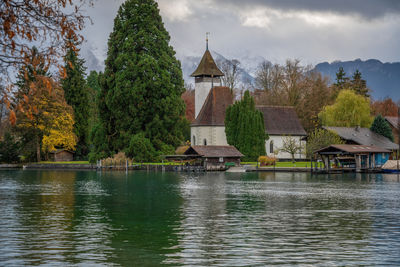 Built structure in water