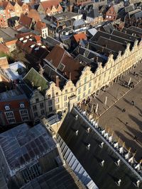 View from tower of main town square