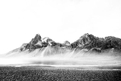 Captured a moody vestrahorn during my iceland adventures