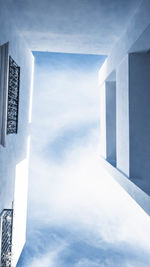 Low angle view of building against sky