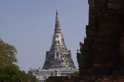 Low angle view of a temple