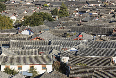 Aerial view of city