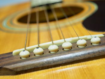 Close-up of guitar