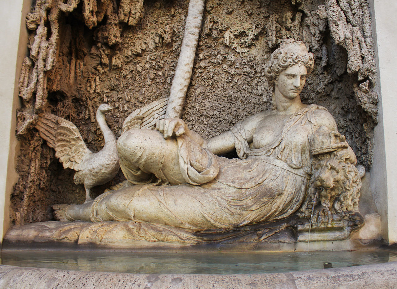 CLOSE-UP OF STATUE OF BUDDHA