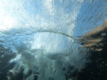 Full frame shot of sea water