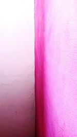 Close-up of pink wall