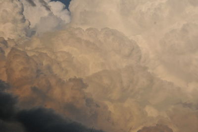 Low angle view of clouds in sky