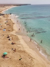 Scenic view of beach