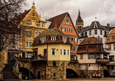 View of buildings in city