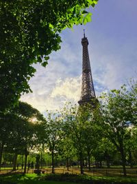 Low angle view of tower